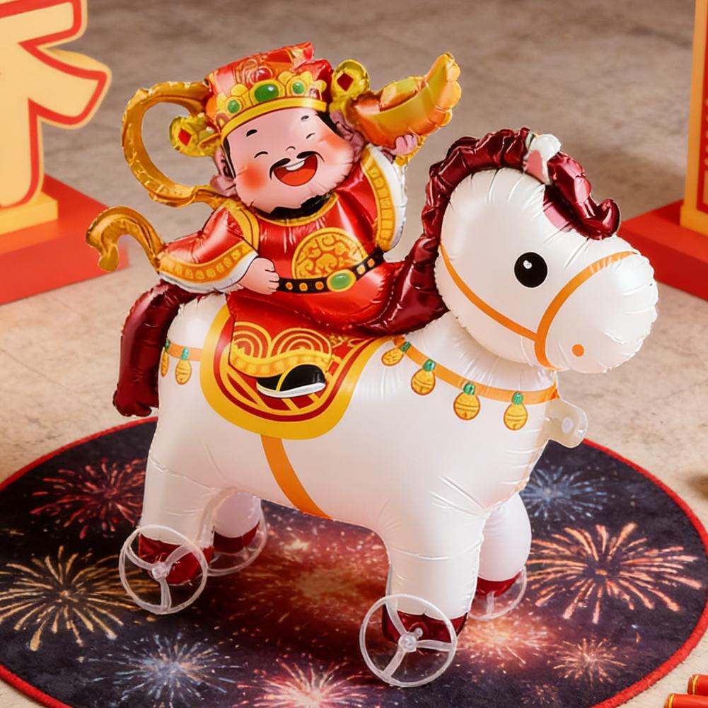 Kids Toys Horse - Cartoon-Tier-Thema 3D-Ballon Pferde-Thema Geburtstags-Dekoration Vielfältige Aluminium-Party-Stile