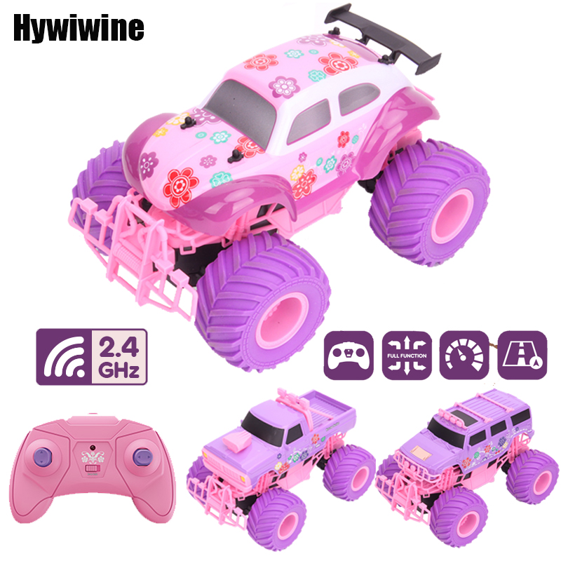 Kids Toys Electric Car - Rosa RC Auto Elektroantrieb Off-Road Big