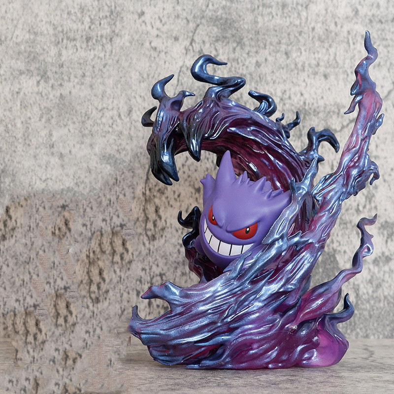 Kids Toys Variety - 19cm Anime Pokemon Gengar Kampfversion PVC-Actionfigur