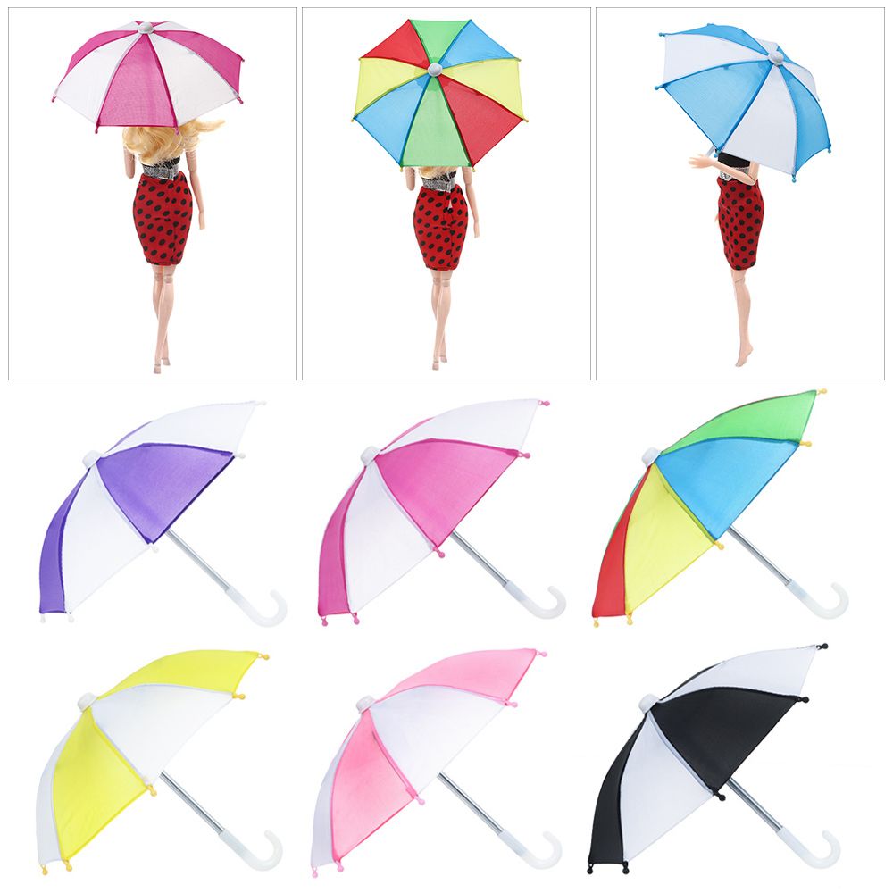 Kids Y Toys - Bunte Puppe Regenschirm Farbe passenden Patch