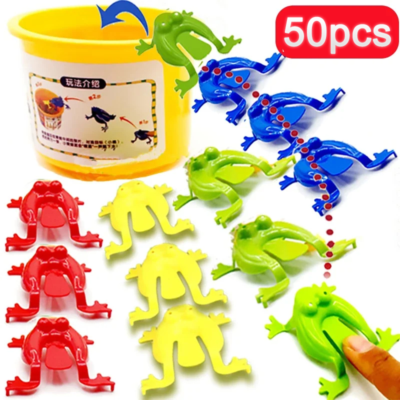 Kids Toys Horse - 5-50 springende Frosch-Spielzeuge für Familien, Eltern-Kind-Interaktion,