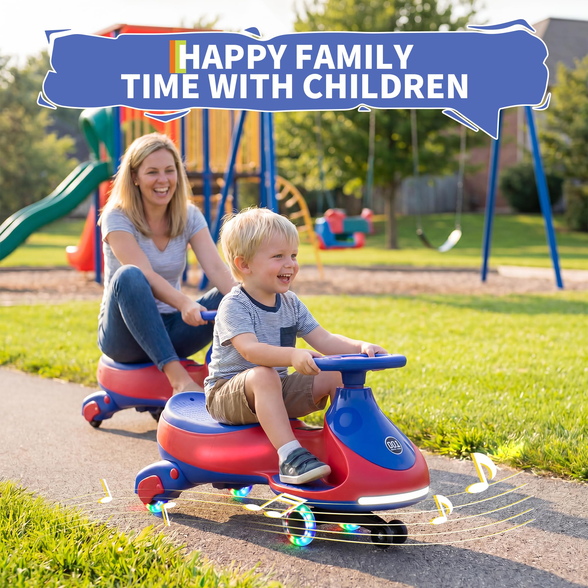 Kids Toys Electric Car - 12V Elektrisches Wiggle Car für Kinder