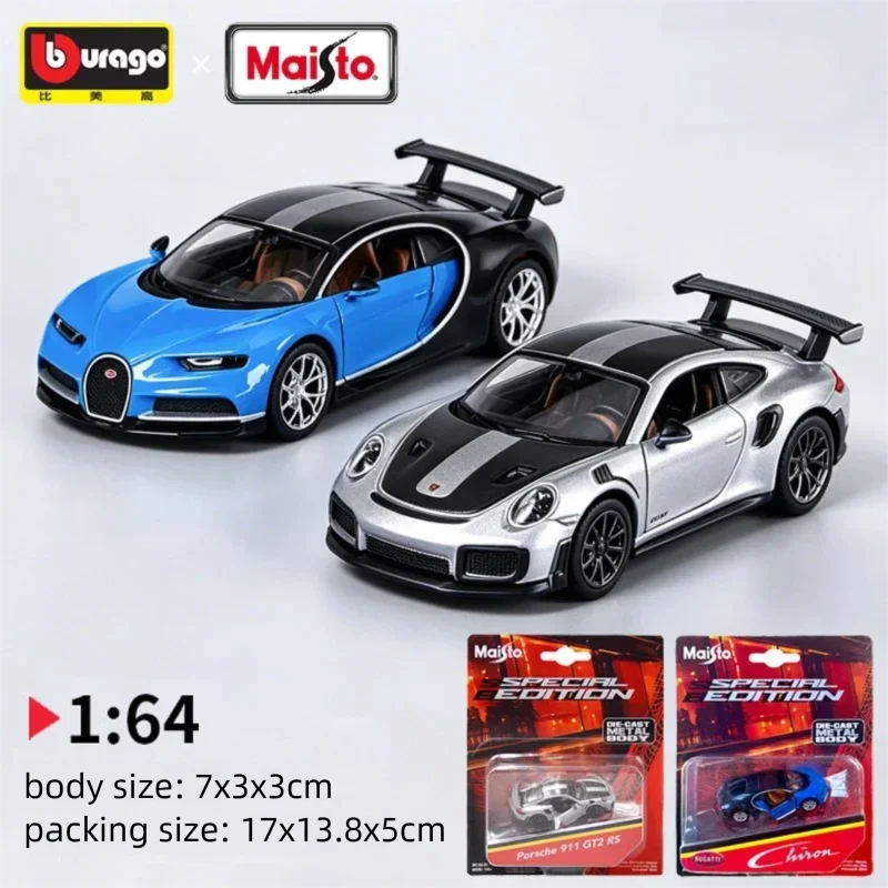 Kids Y Toys - Maisto 1:64 Maßstab Porsche 911 GT2