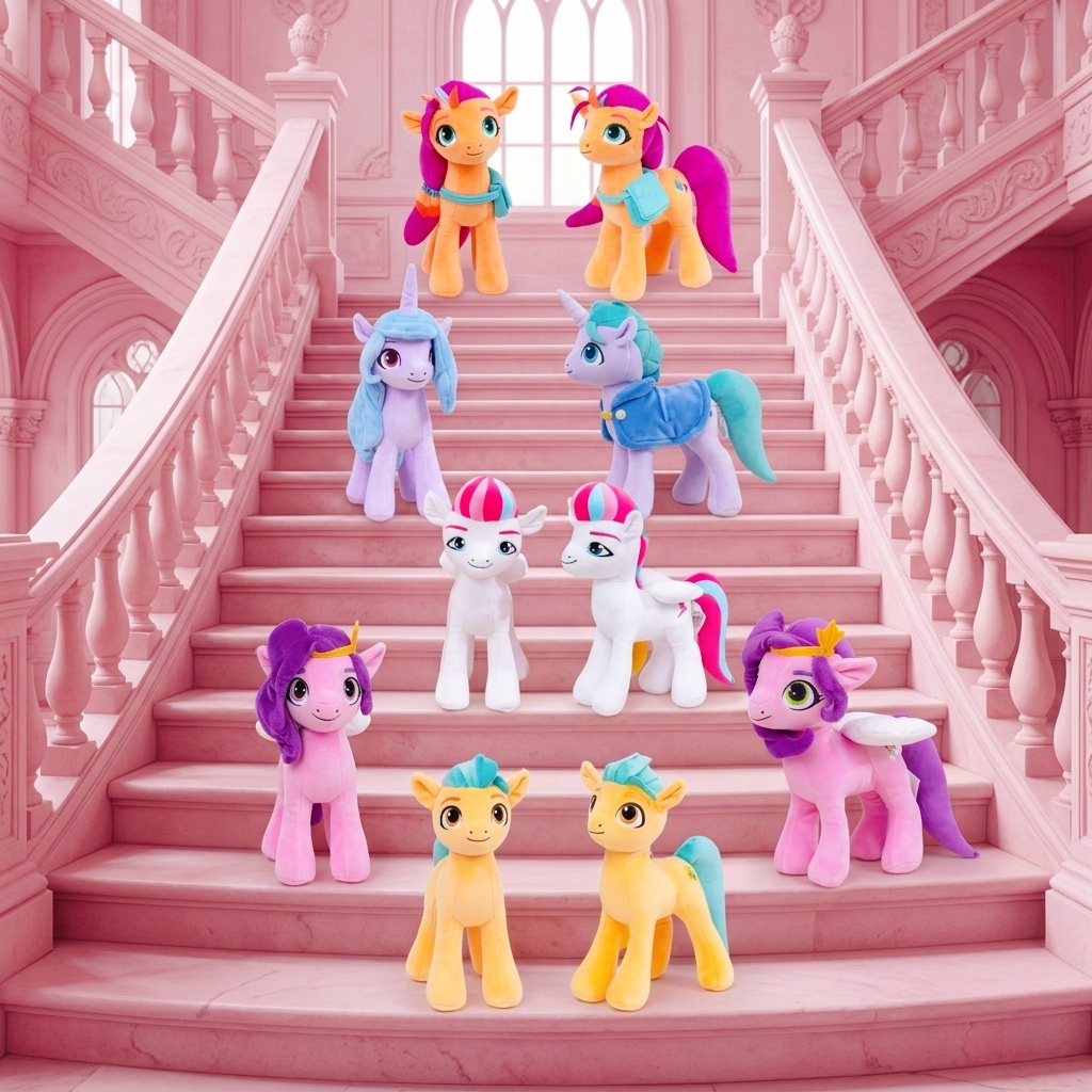 Kids Toys Horse - My Little Pony Plüschtiere Pferd Stoffpuppe