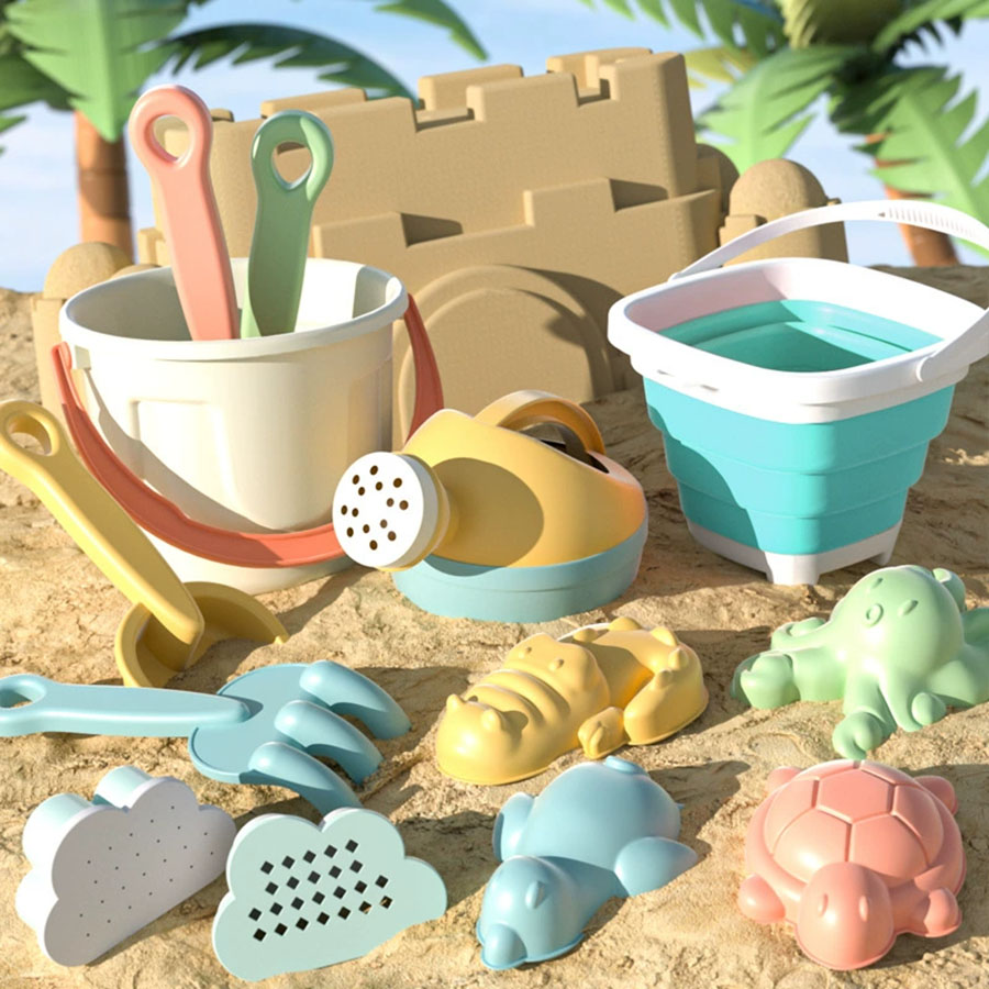 Kinetic Sand Mold - Strand-Sandspielzeug - Wunderschöne Farbkombinationen für Sommer-Outdoor-Spielzeug