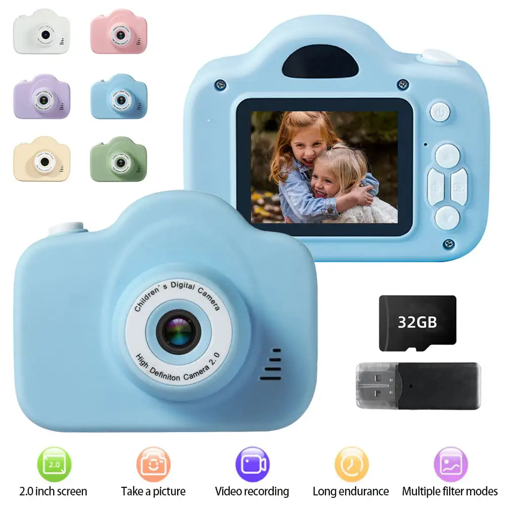 Toys For Kids Video - 1080P HD Einzelkamera Videokamera Mini Kinder