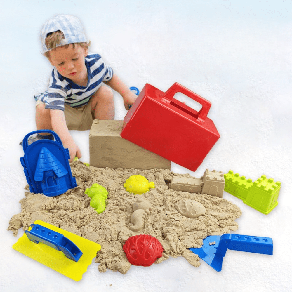8-teiliges Winter-Schnee-Spiel – Kinetic Sand Mold Bewertung und Preis