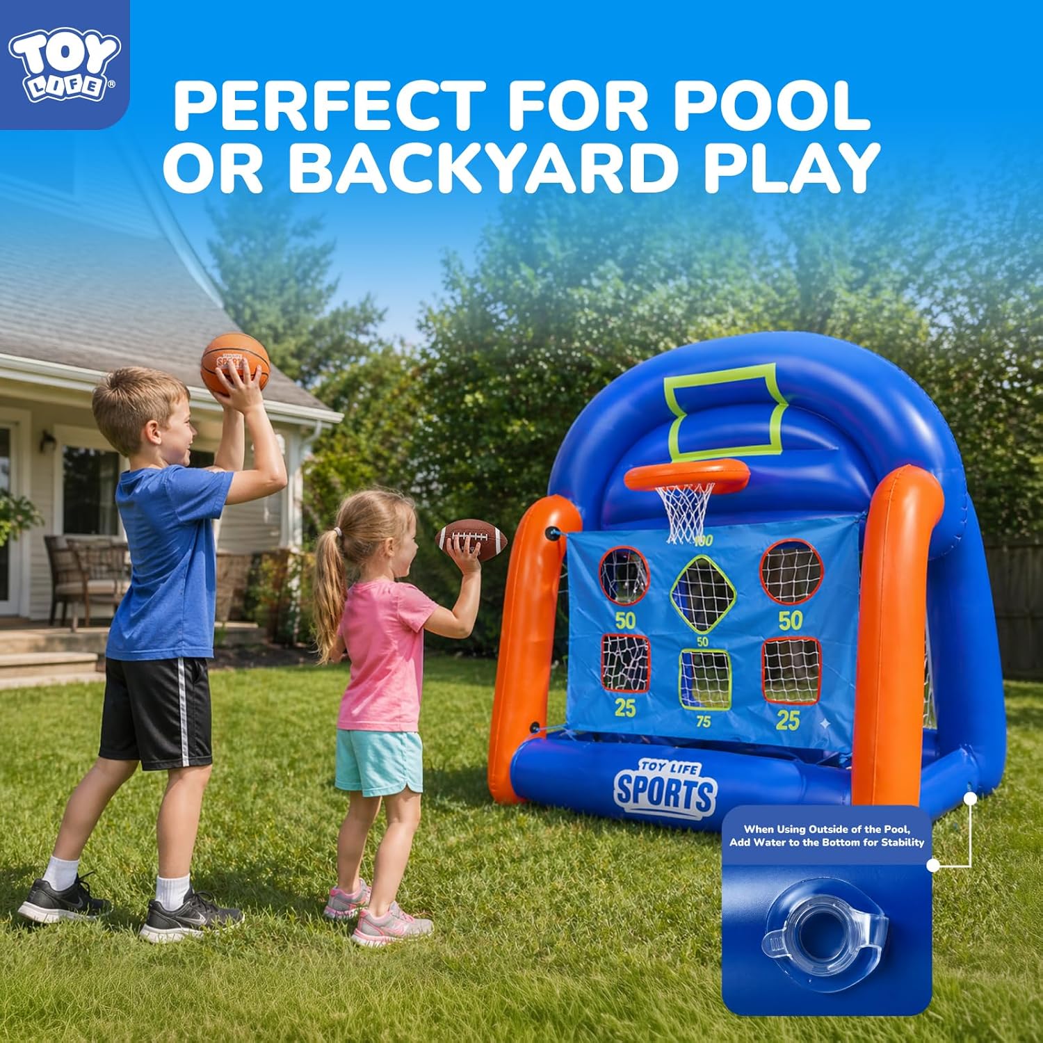 Aufblasbare Multi-Sport-Poolsp – Kids Toys Set Bewertung und Preis