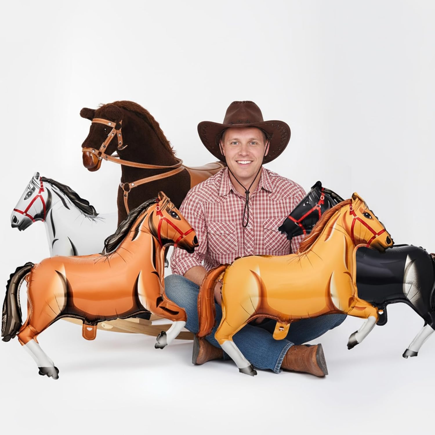 Pferde-Folienballon Western-Co – Kids Toys Horse Bewertung und Preis