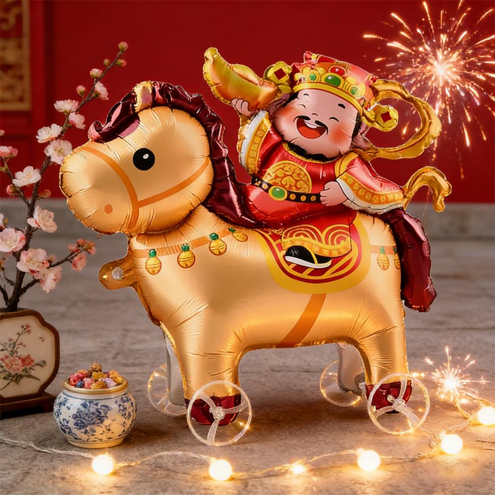 Cartoon-Tier-Thema 3D-Ballon P – Kids Toys Horse Bewertung und Preis