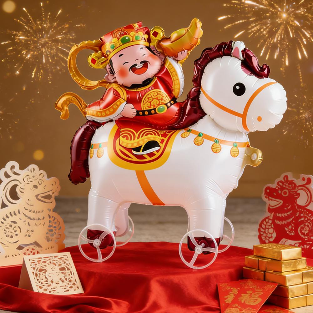 Cartoon-Tier-Thema 3D-Ballon P – Kids Toys Horse Bewertung und Preis