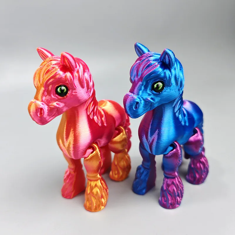 3D Gedruckt Multi-gelenk Beweg – Kids Toys Horse Bewertung und Preis