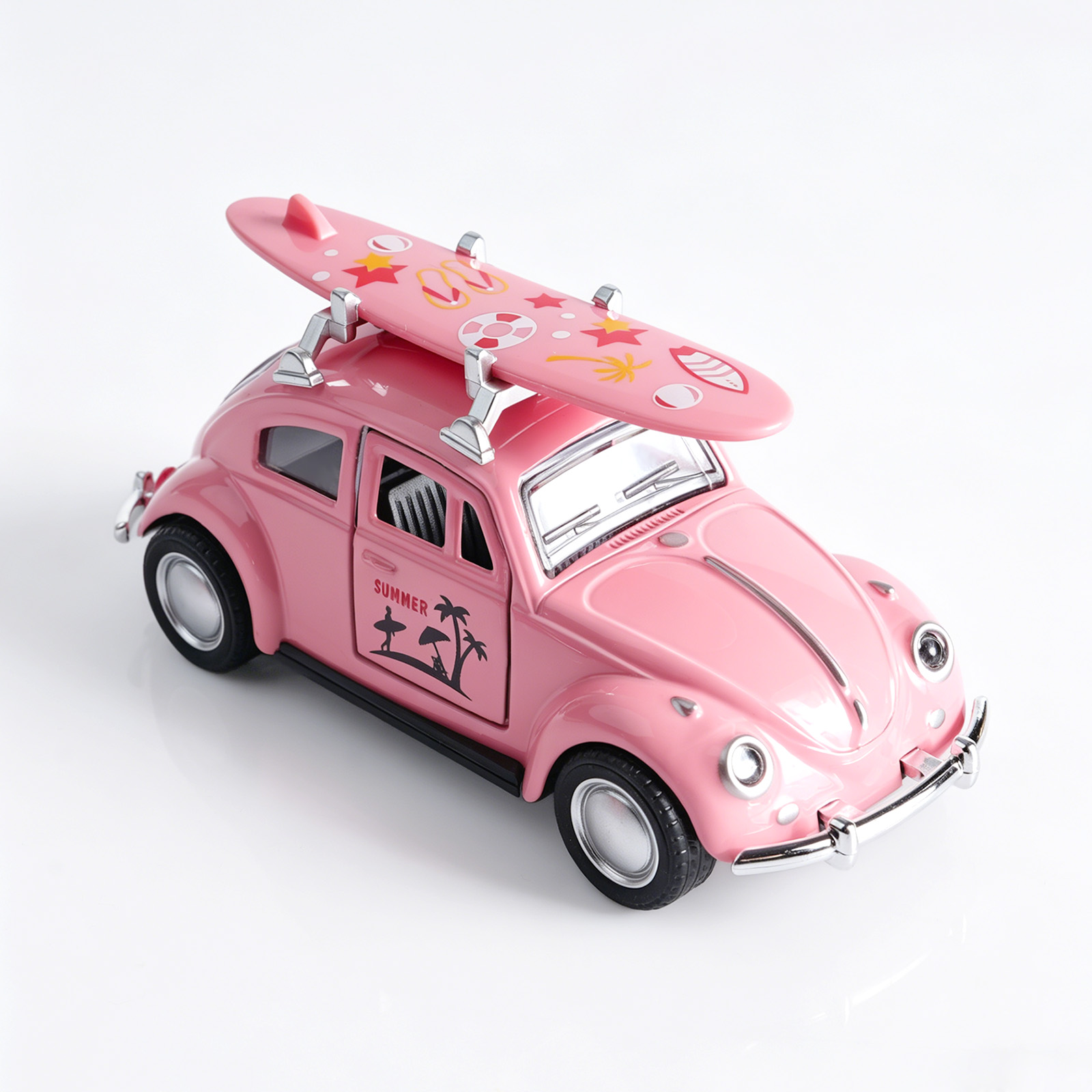 1:36 Rosa Volkswagen Käfer Mod – Kids Y Toys Bewertung und Preis