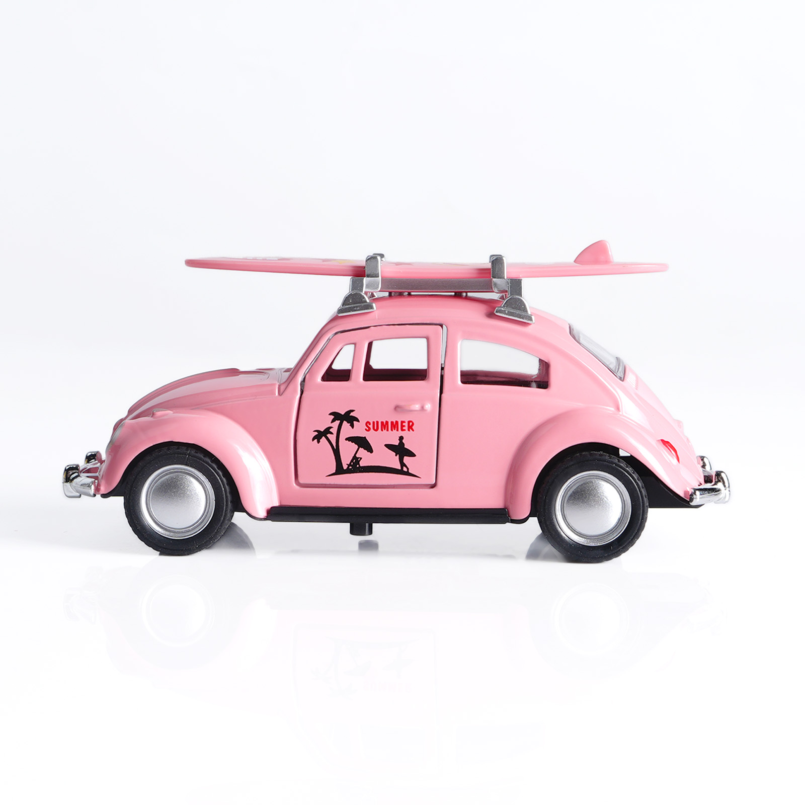 1:36 Rosa Volkswagen Käfer Mod – Kids Y Toys Bewertung und Preis