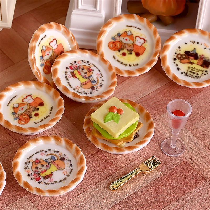 10 Teile/satz Puppenhaus Minia – Kids Toys Set Bewertung und Preis