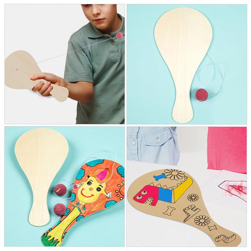 Holz-Paddel-Ball-Set mit Schnu – Kids Y Toys Bewertung und Preis