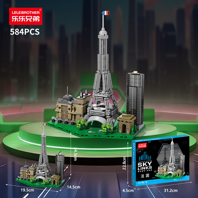 Berühmte Stadt Skyline Baustei – Kids Toys Dubai Bewertung und Preis