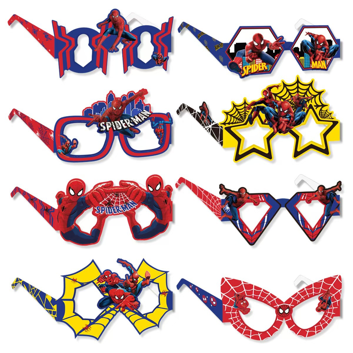 8 Stück Spider-Man Papierbrill – Kids Toys Return Gift Bewertung und Preis
