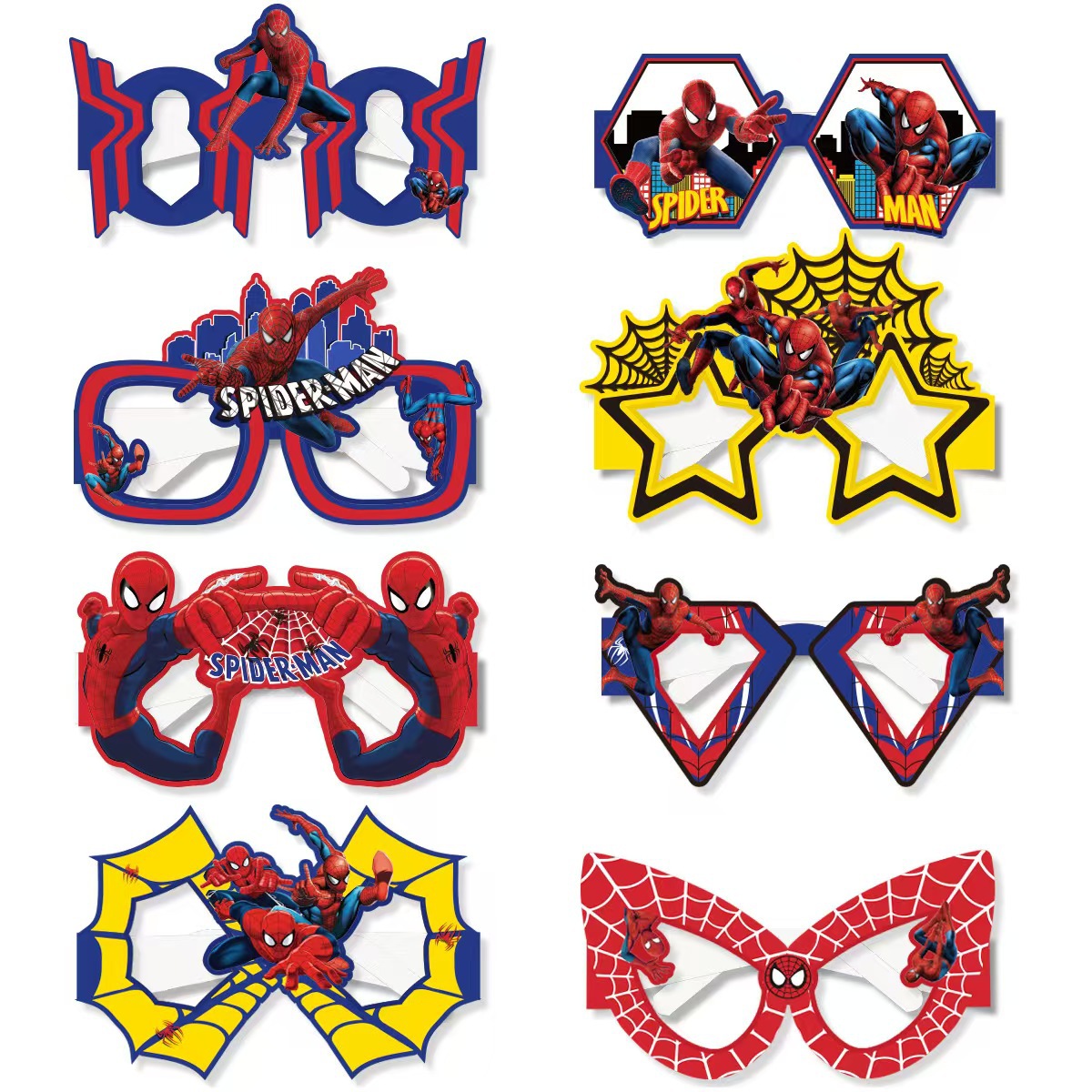8 Stück Spider-Man Papierbrill – Kids Toys Return Gift Bewertung und Preis