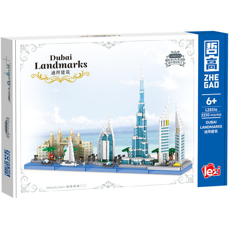 Dubai Skyline Architektur-Gebä – Kids Toys Dubai Bewertung und Preis