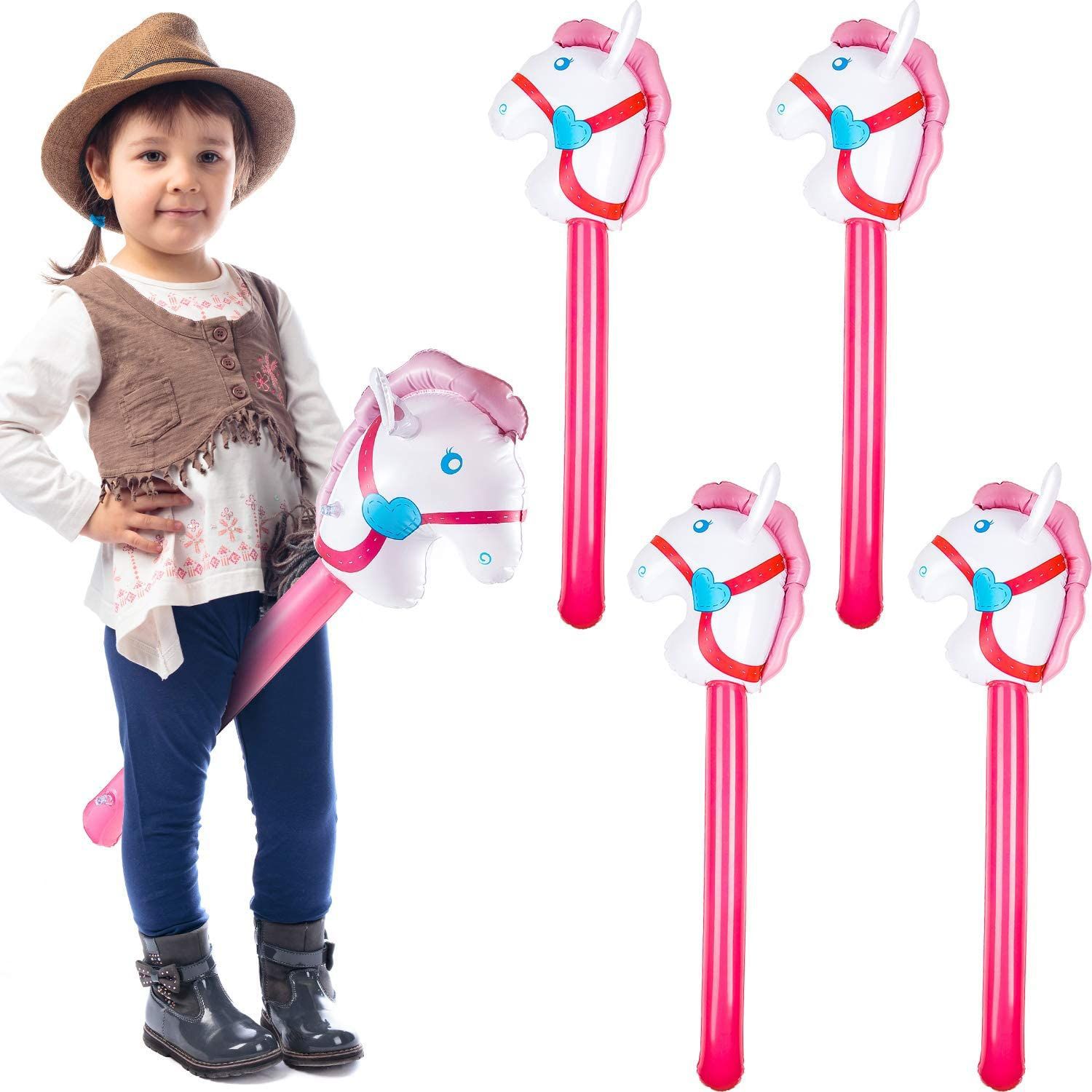Aufblasbare Pferdekopf Stick E – Kids Toys Horse Bewertung und Preis