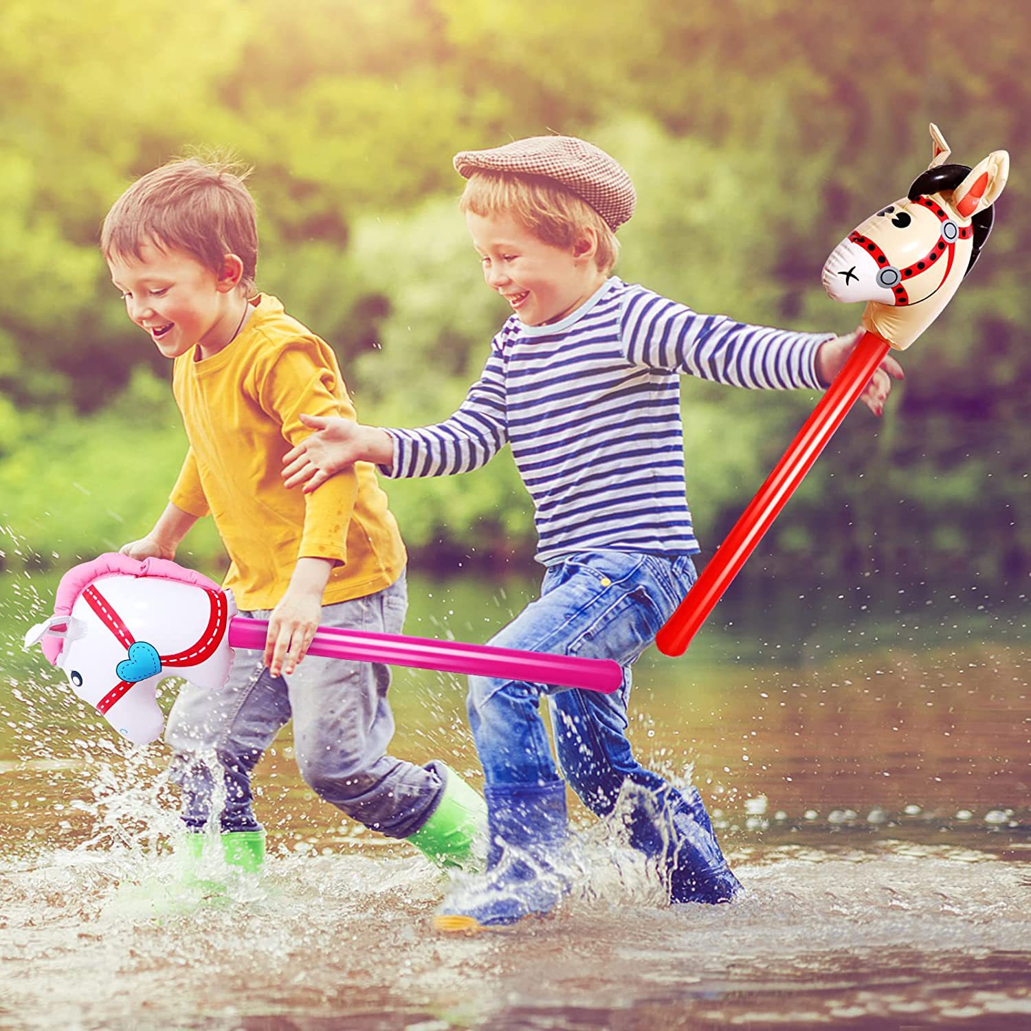 Aufblasbare Pferdekopf Stick E – Kids Toys Horse Bewertung und Preis