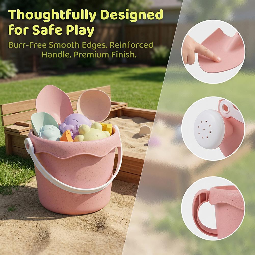 Weizenstroh Kinder-Strandspiel – Kinetic Sand Mold Bewertung und Preis