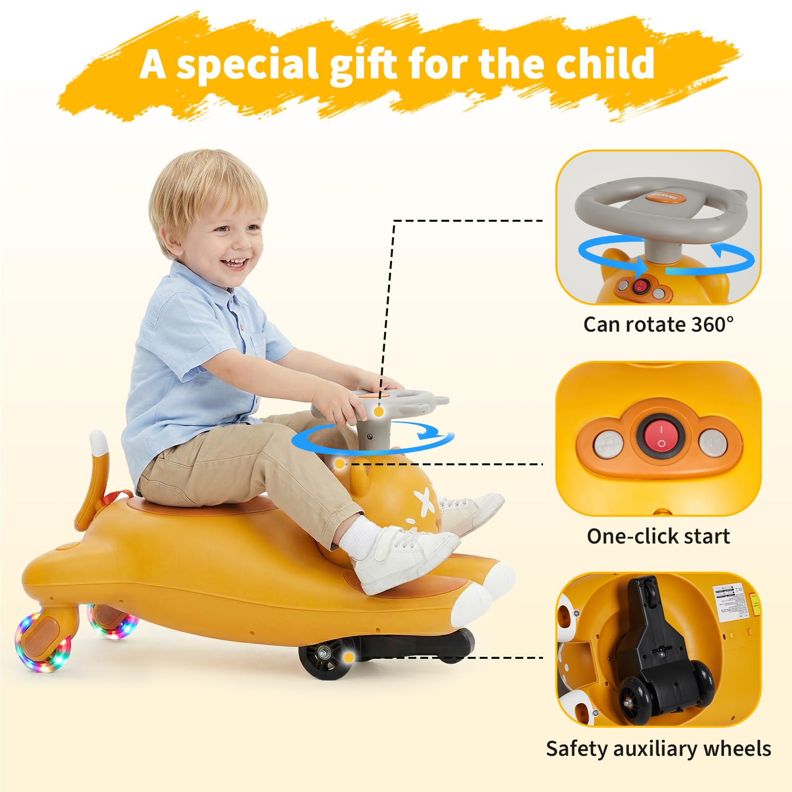 Elektrisches Wiggle-Ride-On-Au – Kids Toys Electric Car Bewertung und Preis