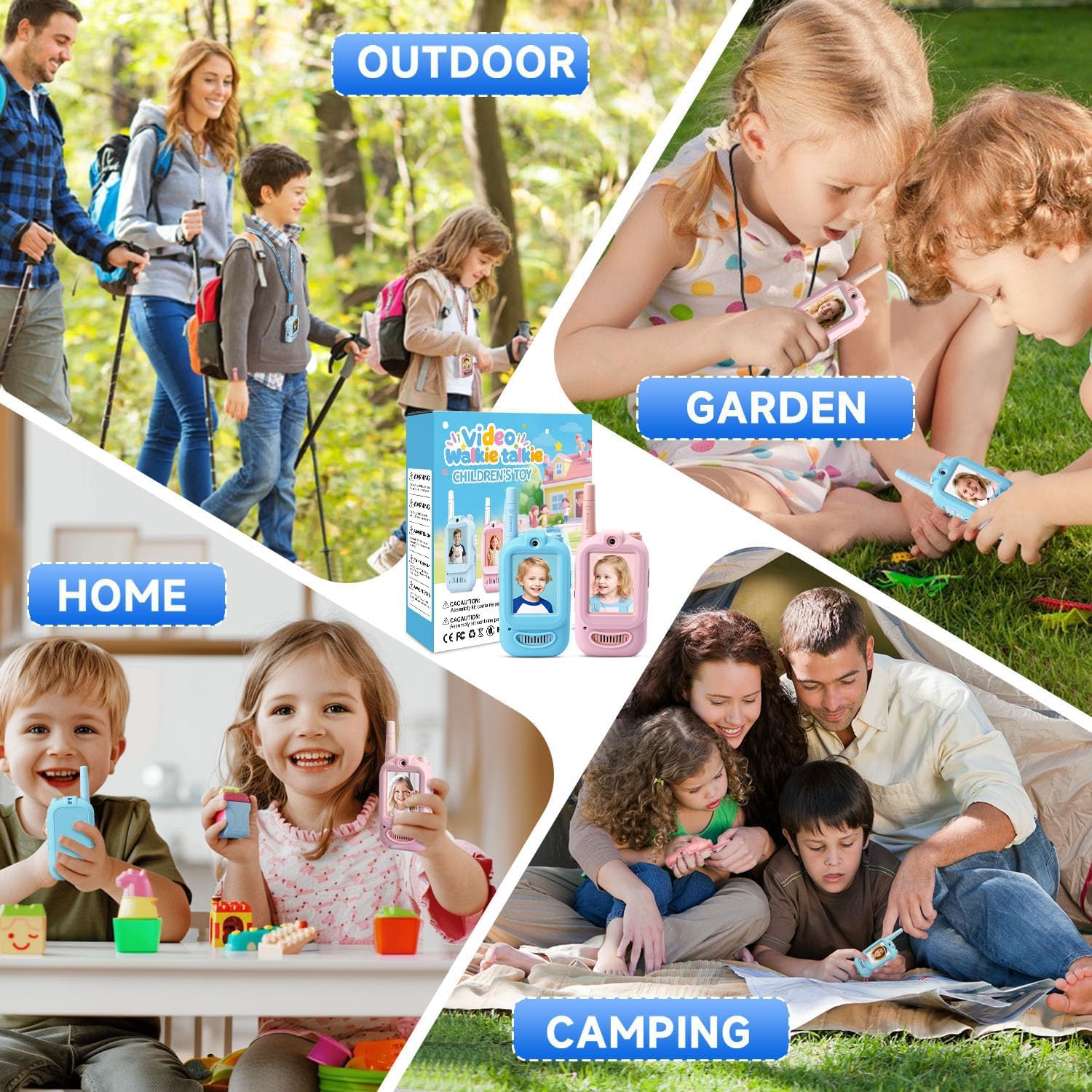 Kinder-Video-Walkie-Talkies, 2 – Toys For Kids Video Bewertung und Preis