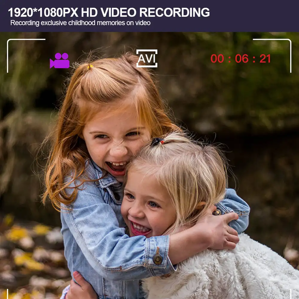 1080P HD Einzelkamera Videokam – Toys For Kids Video Bewertung und Preis