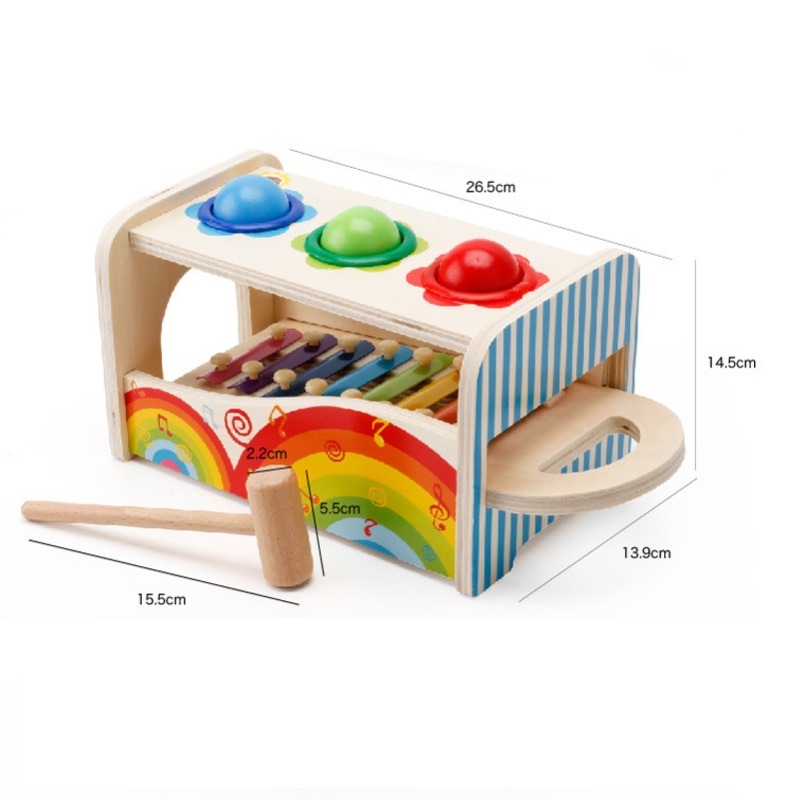 Pfund- und Wasserhahnbank mit  – Kids Toys Xylophone Bewertung und Preis